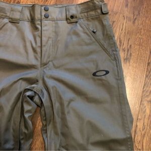 Oakley Sz S Green Ski/Snowboard Pants